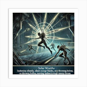 Solar Wraiths Role Converted Art Print