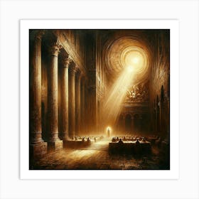 Throne Room Art Print