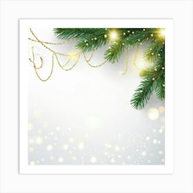 Christmas Background 17 Art Print