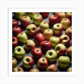 Red And Green Apples 4 Art Print