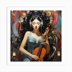 'The Violinist' Art Print