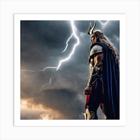 Thor hero 2 Art Print