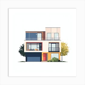 Modern House 7 Art Print