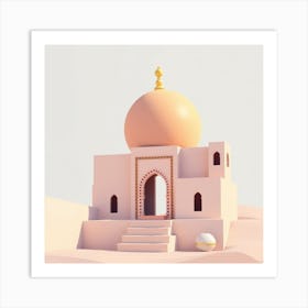 Islamic Mosque 1 Art Print