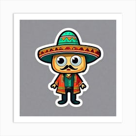 Mexican Man 3 Art Print
