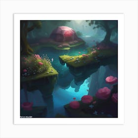 Fairytale Forest 1 Art Print