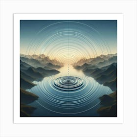 Water Ripples Art Print