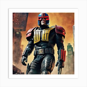 Judge Dredd 2 Art Print