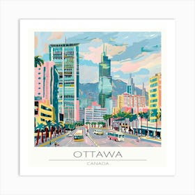 Ottawa Cityscape Art Print