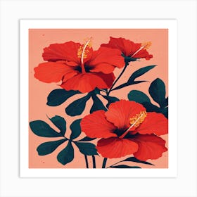 Hibiscus Art Print