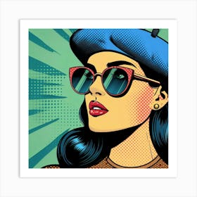 Pop Woman Art Print