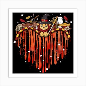 Gryfindor Love Art Print