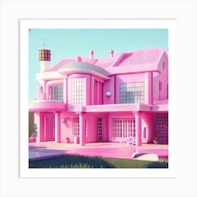 Barbie Dream House (501) Art Print