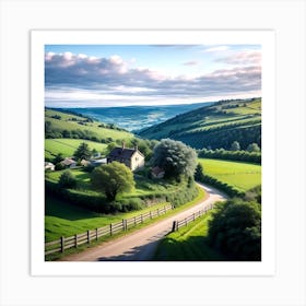 Country Road Art Print