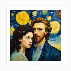 Starry Night 51 Art Print