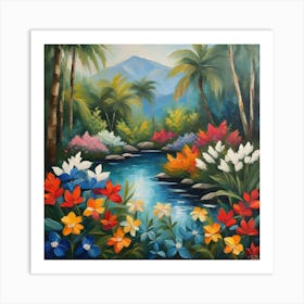 Tropical Paradise Art Print