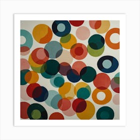 Circles 8 Art Print