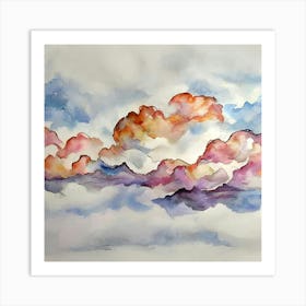 Clouds In The Sky Art Print