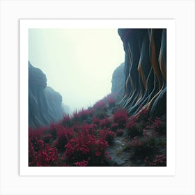 Rocky Landscape Art Print