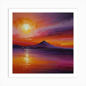 Sunset 8 Art Print