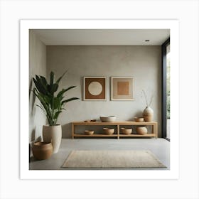 Modern Living Room 59 Art Print