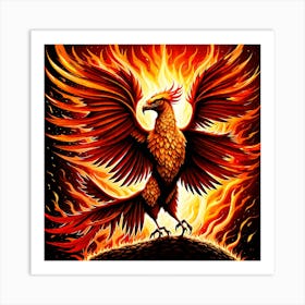 Phoenix 6 Art Print