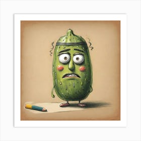 Pickle 17 Art Print