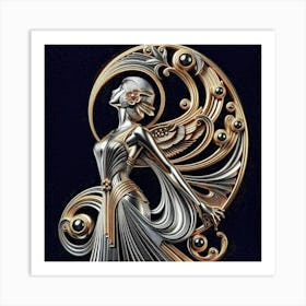 Art Deco 112 Art Print