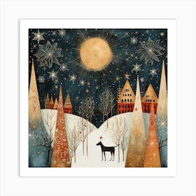 Merry And Bright 85 Art Print