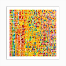 Mosaic Wall Art Print