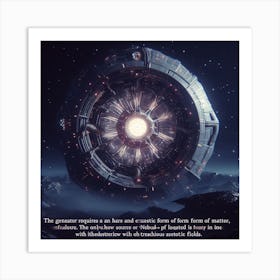 Spaceship 1 Art Print