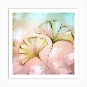 Ginkgo Leaves 7 Art Print