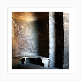 Arch Bench - Rome Italy Art Print