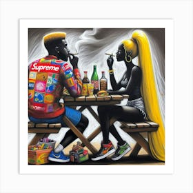 Supreme Couple 24 Art Print