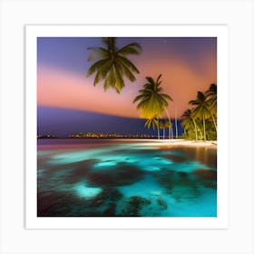 Maldives II Art Print