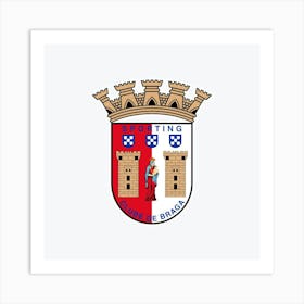 S.C. Braga Logo Wall Art 26 Art Print