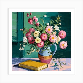 Vibrant design Oleanders, Vincent Van Gogh Dining Room Art Print Art Print