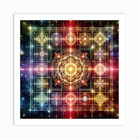 Chakra Healing Art Print