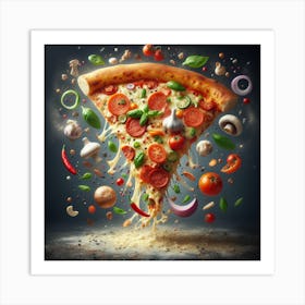 Pizza15 1 Art Print