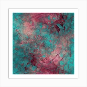 Abstract Swirls. Art Print