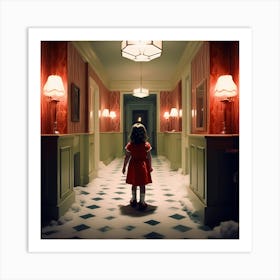 Recreate A Scene From The Shining Art Print