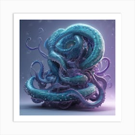 Octopus Art Print