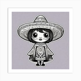 Day Of The Dead Girl 2 Art Print