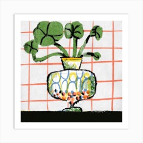 Pilea Abstract Art Print