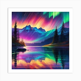 Aurora Borealis 11 Art Print