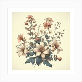 Floral Bouquet 13 Art Print