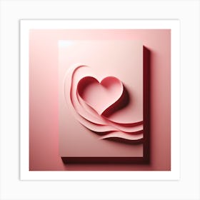 Heart Valentine's Day 8 Art Print