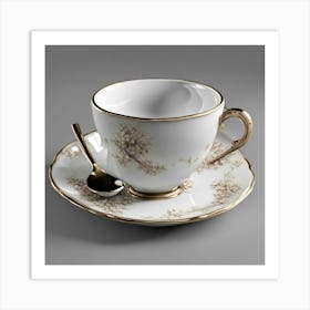 Tea Art 45 Art Print