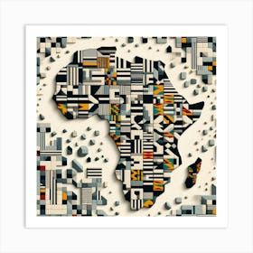 Lines of Culture Art Print