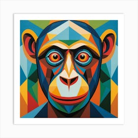 Chimpanzee 2 Art Print